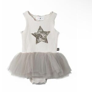 Sparkling Star Tutu Bodysuit by Petite Hailey NWT 6m